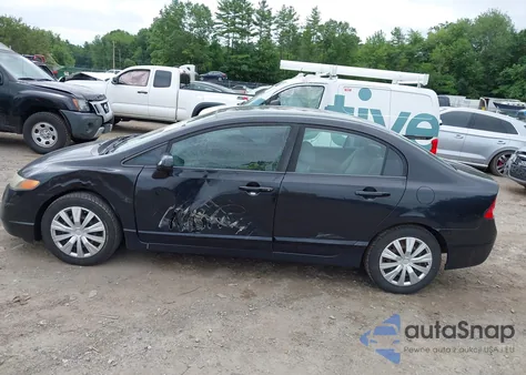 2008 Honda Civic Lx из США, поврежденный, VIN 1HGFA16568L102737